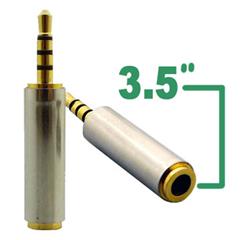 3.5 Female to 2.5 Male Audio Adapter