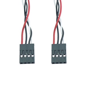 4 pin Female to 4 pin Female Power Cable(45CM),  2.54 Dupont