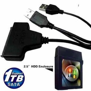 USB 2.0 to Serial ATA HDD Converter