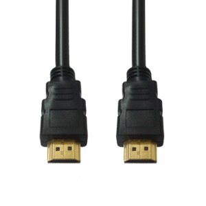 V1.3 HighSpeed 1080P 24K Golden Plate HDMI 19pin Male to Male Cable,Length:5m