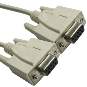 RS232 9P Female to 9P Female connection (3m)