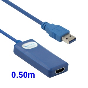 5Gbps USB 3.0 to HDMI Cable Adapter Support 1080P Win 7
