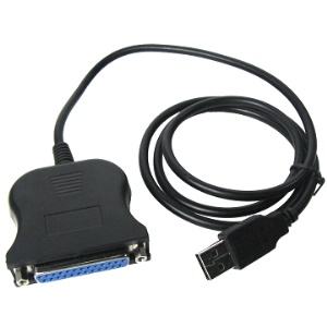 USB to 25F Parallel Printer Cable