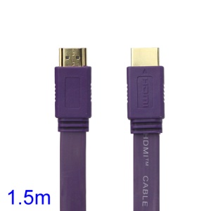 V1.4 1080P 1.5M HDMI M to M Video/Audio Cable PS3 XBOX360 Bluray Disc HDTV DVD - Purple