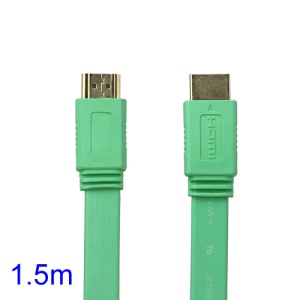 V1.4 1080P 1.5M HDMI M to M Video/Audio Cable PS3 XBOX360 Bluray Disc HDTV DVD - Green