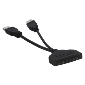 USB 2.0 to SATA 7+15 Pin 22Pin Adapter Cable for 2.5 inch HDD Hard Disk Drive