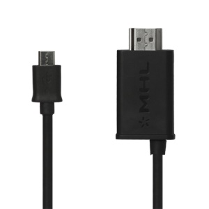 3.0M MHL Micro USB Male to HDMI Male + Micro USB Female Smartphone HDTV MHL Adapter Cable for Samsung Galaxy S II / Nexus / Note, HTC One X / XL / EVO 3D / Flyer / Sensation, LG, Huawei, MEIZU