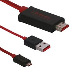 MHL Micro USB to HDMI Adapter Cable for Samsung i9100 Galaxy S 2 HTC Sensation Flayer