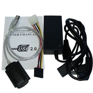 USB 2.0 to IDE & SATA Cable