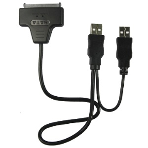 USB2.0 to eSATA or SATA  Cable