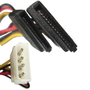 Serial SATA Power Adapter (2 in 1)