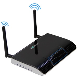 4 LAN Ports Wirelss-N Broadband Router