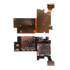 Samsung Galaxy Note ii N7100 SIM Card Connector and Memory Card Holder Flex Cable