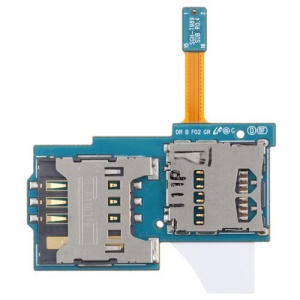 SIM Card &amp; Memory SD Card Slot Holders Flex Cable for Samsung Galaxy S2 II T989 (for T-Mobile)
