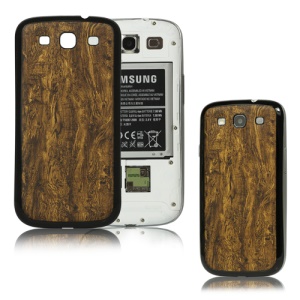 Wood Grain Back Cover Housing for Samsung i9300 Galaxy S iii