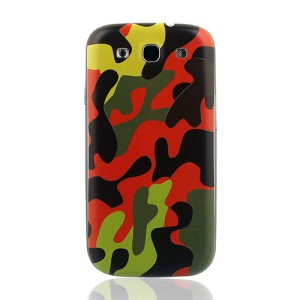Colorful Camouflage Back Cover Housing for Samsung i9300 Galaxy S3 iii