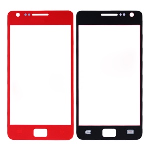 Front Screen Glass Lens for Samsung i9100 Galaxy S ii / 2 - Red