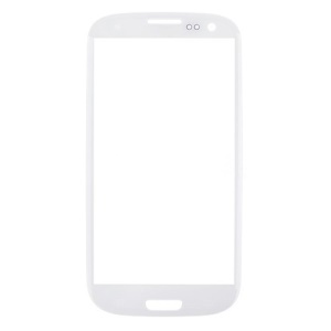 Front Outer Lens Glass Screen for Samsung i9300 Galaxy S III S3 - White