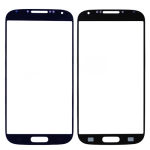 Original Front Screen Cover Glass Lens for Samsung Galaxy S 4 IV i9500 - Blue