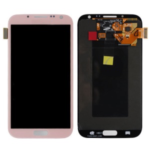 Samsung Galaxy Note ii N7100 LCD Assembly with Touch Screen Digitizer (OEM) - Pink