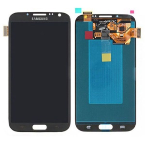 LCD Assembly with Touch Screen Digitizer Repair Part for Samsung Galaxy Note II 2 N7105 LTE - Grey