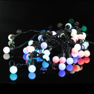 5M 50 LED Multicolor Candy Ball String Fairy Lights Christmas Wedding