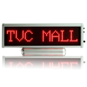 Programmable Scrolling LED Digital Message Display Badge