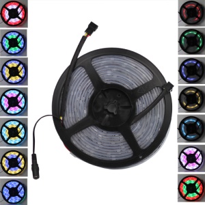 RGB 5M 5050 150leds Waterproof LED Strips Lights 30leds/m with 94 Modes Controller