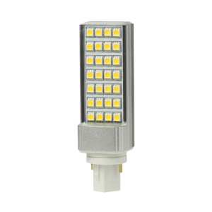 G24 5W 28 LED SMD 5050 90-265V Light Lamp Bulb Energy Saving - Warm White