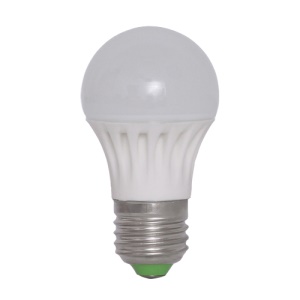 E27 3W 4000K 223-Lumen SMD3528 42-LED Ceramic Light Bulb AC 220V - Warm White