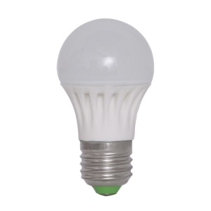 E27 3W 6500K 227-Lumen SMD3528 42-LED Ceramic Light Lamp AC 220V - White