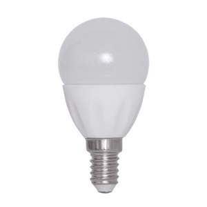 E14 1.5W 6500K 135-Lumen SMD3528 30-LED Ceramic Light Bulb AC 220V Milky Cover - White