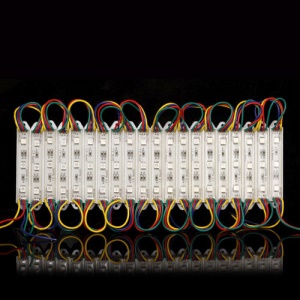 20PCS 5050 RGB SMD 3LED Strip Light DC 12V Car Signboard IP65 Waterproof