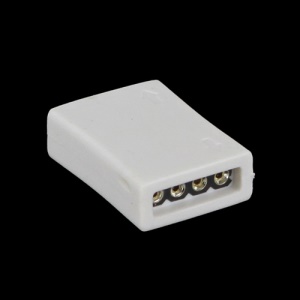 Straight 4-pin Female LED Strip Connector for RGB Flexible Strip Light