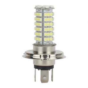 102 Leds 3528-SMD H4 Car LED Light Bulb Lamp White