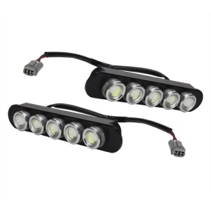 2PCS White Daytime Running Light DRL Car Lamp Universal Waterproof