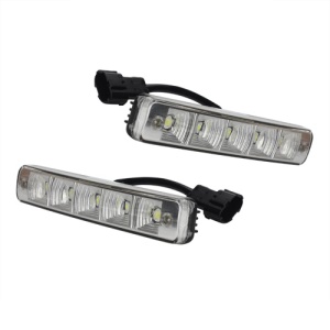 5 LED Daytime Running Light Daylight Kit Fog Day Lamp