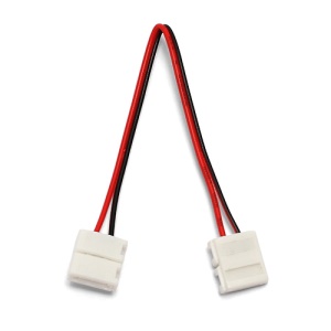 2 Pin Line Connector Adapter for 3528/5050 Single Color 8mm LED Strip