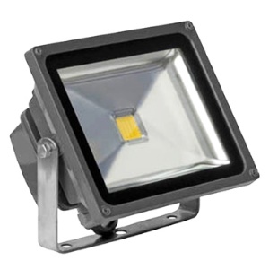Fashion 50W LED White Outdoor Flood Light Landscape Lamps + LED Wall Washer