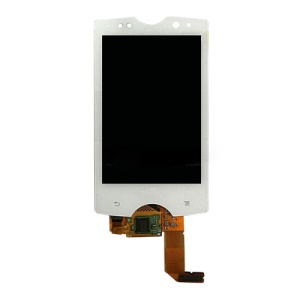 Sony Ericsson Xperia Mini Pro SK17i LCD Assembly with Digitizer Original - White