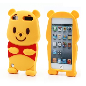 3D Winnie the Pooh Silicone Case Cover for iPod Touch 5