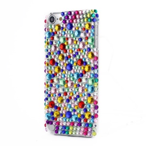Colorful Diamonds Back Snap-on Hard Case Cover Skin for iPod Touch 5