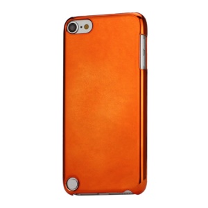 Mirror Effect Electroplating Glossy Hard Case Cover for iPod Touch 5 - Orange