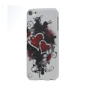 Heart to Heart Diamante Smooth Hard Plastic Case for iPod Touch 5