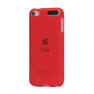 Naked TPU Gel Case Accessories for iPod Touch 5 - Red
