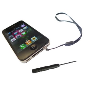 Apple iPhone 4 4th Philips/Cross "+" Screwdriver and Hand Strap Holder Screw Ring