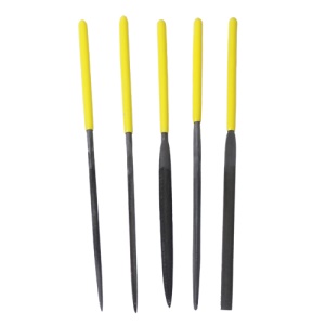 5PCS 140x3mm Multi-Purpose Needle File Knife Set Hobby Tools