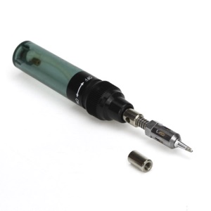 Gas Gun Blow Torch Soldering Solder Iron Butane Cordless Pen Burner Tip MT-100