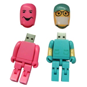 Puppet USB Flash Disk,2/4/8/16GB Available