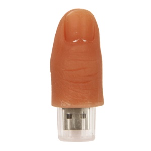Funny Silicone Finger Style USB Flash Disk,2/4/8/16GB Available